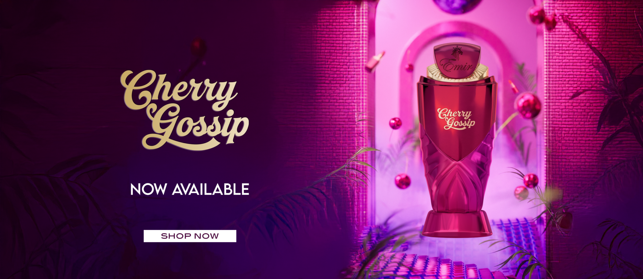 Cherry Gossip Banner
