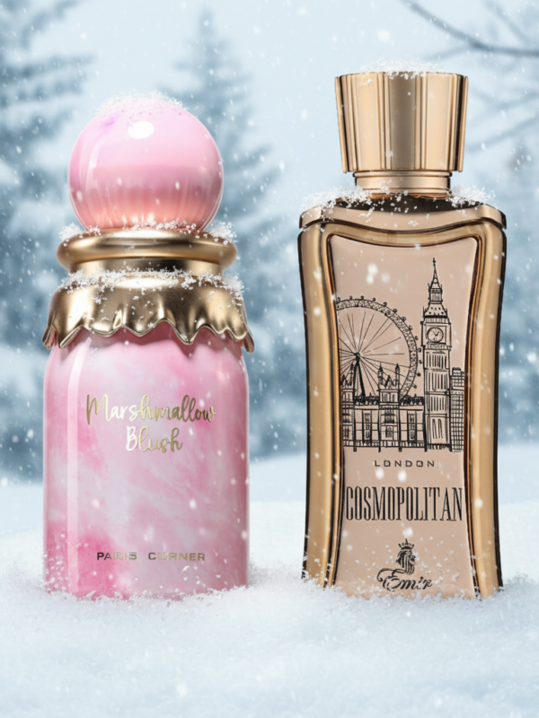 MARSHMALLOW BLUSH 100ML + COSMOPOLITAN LONDON 85ML