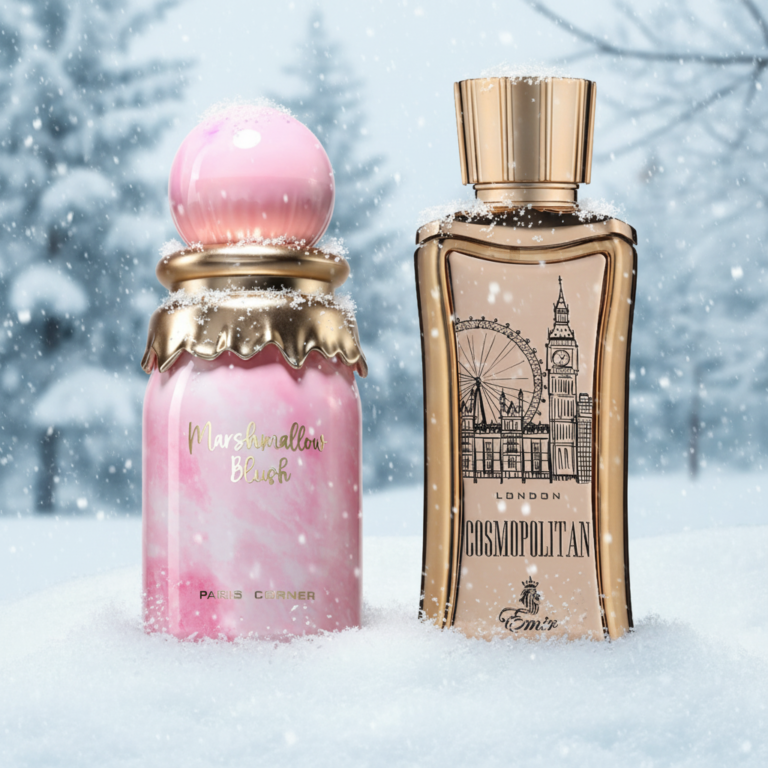 MARSHMALLOW BLUSH 100ML + COSMOPOLITAN LONDON 85ML