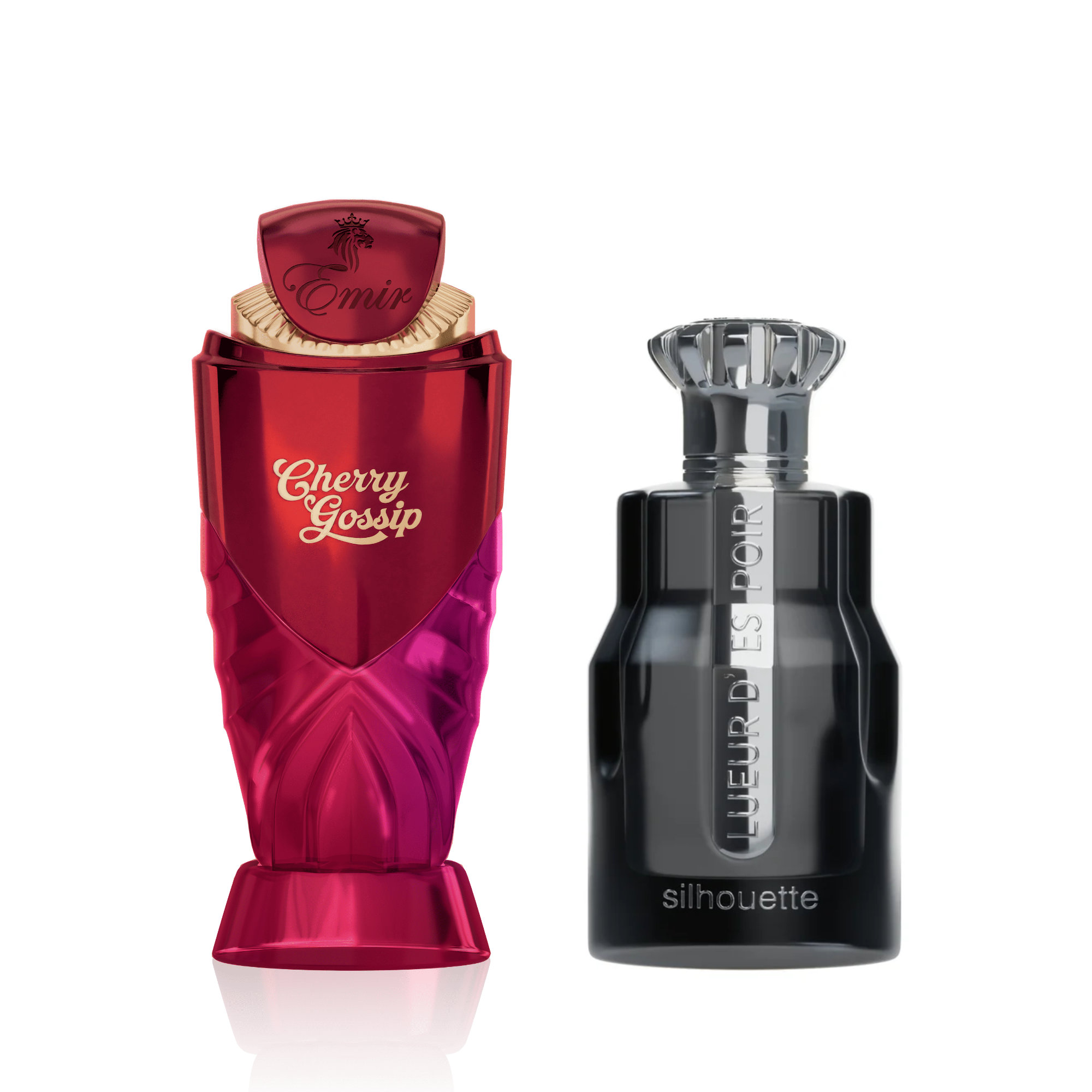 CHERRY GOSSIP & LUEUR D’ESPOIR SILHOUETTE