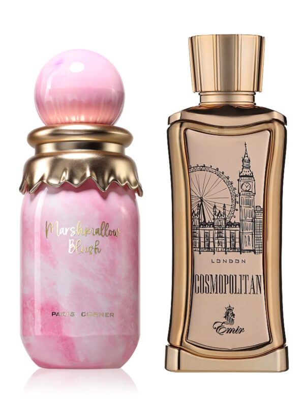 MARSHMALLOW BLUSH & COSMOPOLITAN LONDON