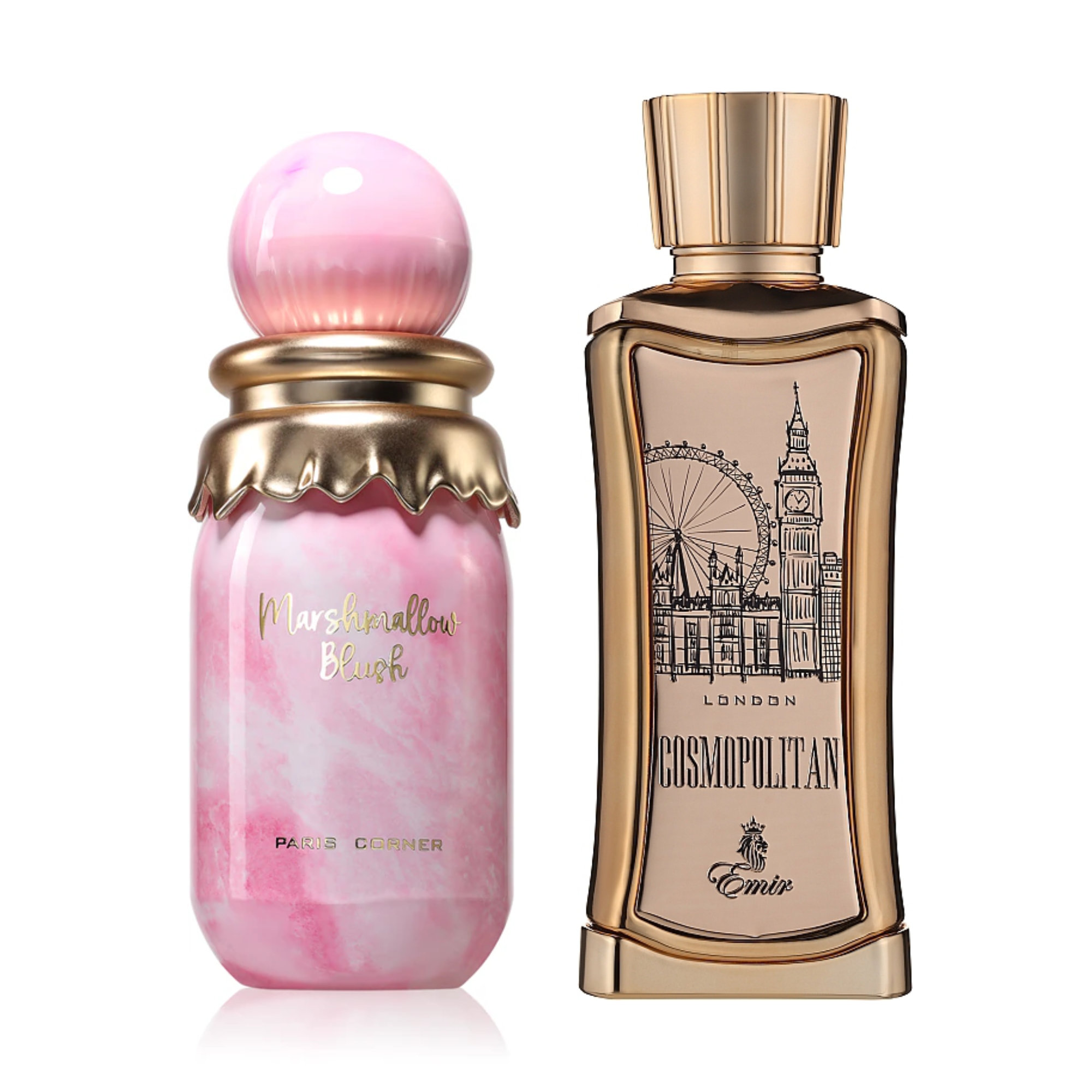 MARSHMALLOW BLUSH & COSMOPOLITAN LONDON